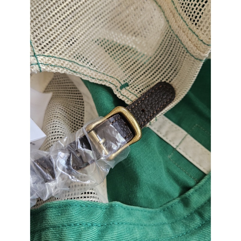 Polo Ralph Lauren Polo Country Twill Trucker Cap Green One Size Adjustable NWT - Picture 7 of 7